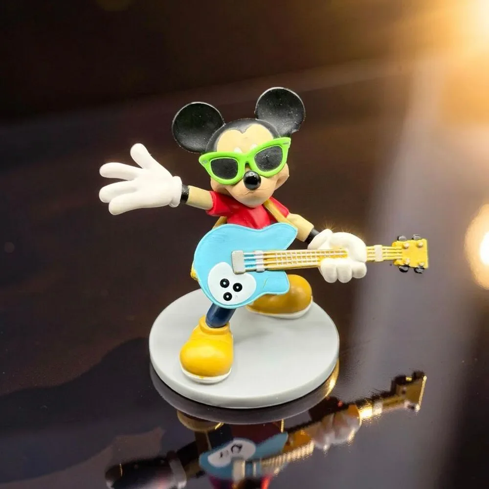 Disney Store Mickey & Friend PVC Figure Cake Topper Popstar Mickey Mouse A67